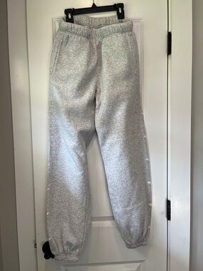 Starfit Gray Fleece Jogger Sweatpants - Soft Everyday Bottoms